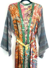 Load image into Gallery viewer, Vintage Sari Kimono Long