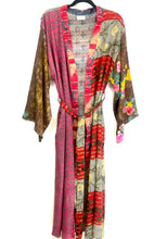 Load image into Gallery viewer, Vintage Sari Kimono Long