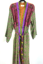Load image into Gallery viewer, Vintage Sari Kimono Long