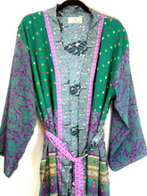 Load image into Gallery viewer, Vintage Sari Kimono Long