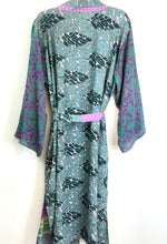 Load image into Gallery viewer, Vintage Sari Kimono Long