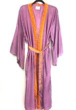 Load image into Gallery viewer, Vintage Sari Kimono Long