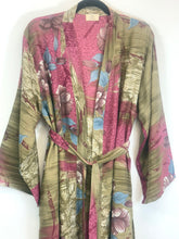 Load image into Gallery viewer, Vintage Sari Kimono Long