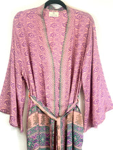 Load image into Gallery viewer, Vintage Sari Kimono Long