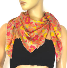 Load image into Gallery viewer, Silk Neck/Head Scarf