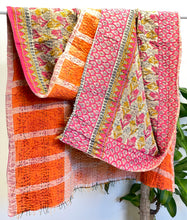 Load image into Gallery viewer, Kantha Quilt MINI