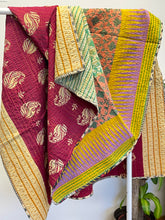 Load image into Gallery viewer, Kantha Quilt MINI