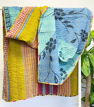 Load image into Gallery viewer, Kantha Quilt MINI