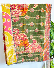 Load image into Gallery viewer, Kantha Quilt MINI