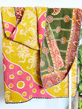 Load image into Gallery viewer, Kantha Quilt MINI