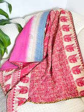 Load image into Gallery viewer, Kantha Quilt MINI