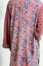 Load image into Gallery viewer, Vintage Silk Sari Long Shirt
