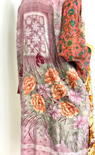 Load image into Gallery viewer, Vintage Silk Sari Long Shirt