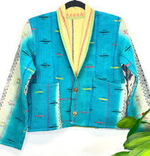 Load image into Gallery viewer, Kantha Jacket Short S/M