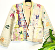 Load image into Gallery viewer, Kantha Jacket Short S/M