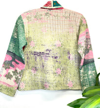 Load image into Gallery viewer, Kantha Jacket Short M/L