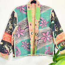 Load image into Gallery viewer, Kantha Jacket Short M/L