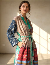 Load image into Gallery viewer, Vintage Kantha Kimono Robe