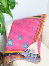 Load image into Gallery viewer, Kantha Quilt MINI