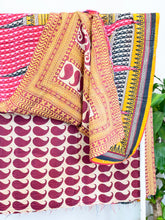 Load image into Gallery viewer, Kantha Quilt MINI