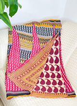 Load image into Gallery viewer, Kantha Quilt MINI