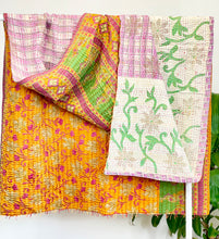 Load image into Gallery viewer, Kantha Quilt MINI