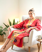 Load image into Gallery viewer, Vintage Kantha Kimono Robe