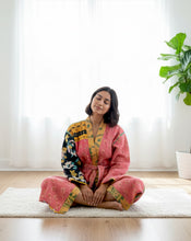 Load image into Gallery viewer, Vintage Kantha Kimono Robe