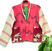 Load image into Gallery viewer, Kantha Jacket Short M/L