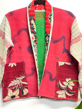 Load image into Gallery viewer, Kantha Jacket Short M/L
