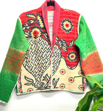 Load image into Gallery viewer, Kantha Jacket Short M/L