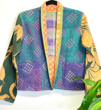 Load image into Gallery viewer, Kantha Jacket Short S/M