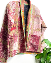 Load image into Gallery viewer, Kantha Jacket Short M/L