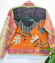 Load image into Gallery viewer, Kantha Jacket Short M/L