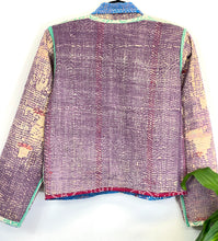 Load image into Gallery viewer, Kantha Jacket Short S/M