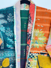 Load image into Gallery viewer, Kantha Jacket Short M/L
