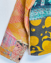 Load image into Gallery viewer, Kantha Jacket Short M/L