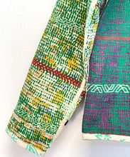Load image into Gallery viewer, Kantha Jacket Short M/L