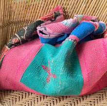 Load image into Gallery viewer, Sari Kantha Tote Bag