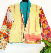 Load image into Gallery viewer, Kantha Jacket Short S/M