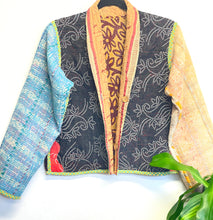 Load image into Gallery viewer, Kantha Jacket Short M/L