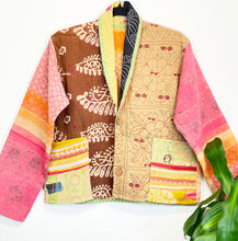 Load image into Gallery viewer, Kantha Jacket Short M/L