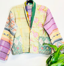 Load image into Gallery viewer, Kantha Jacket Short M/L