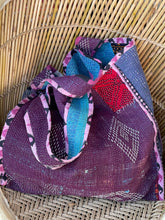 Load image into Gallery viewer, Sari Kantha Tote Bag
