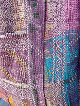 Load image into Gallery viewer, Sari Kantha Tote Bag