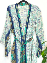 Load image into Gallery viewer, Vintage Sari Kimono Long