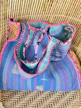 Load image into Gallery viewer, Sari Kantha Tote Bag