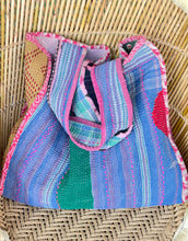 Load image into Gallery viewer, Sari Kantha Tote Bag