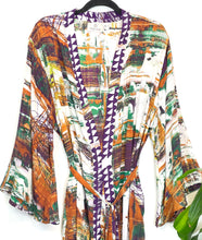 Load image into Gallery viewer, Vintage Sari Kimono Long