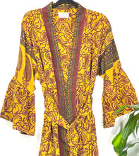 Load image into Gallery viewer, Vintage Sari Kimono Long